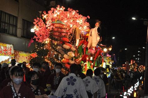 山形飛龍|とうほく風景印めぐり「夏宵まつりで舞われる飛龍太鼓の龍」（。